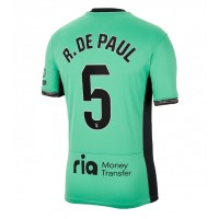 Dres Atletico Madrid Rodrigo De Paul #5 Rezervni 2023-24 Kratak Rukav